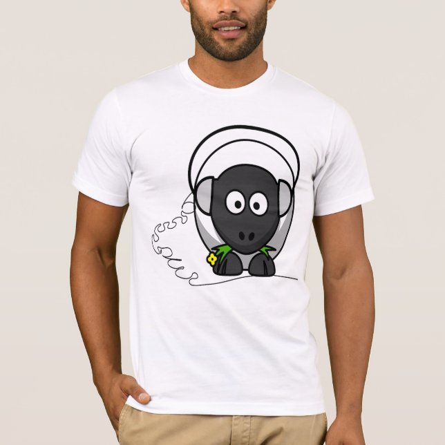 Music Sheep T-Shirt (Framsida)