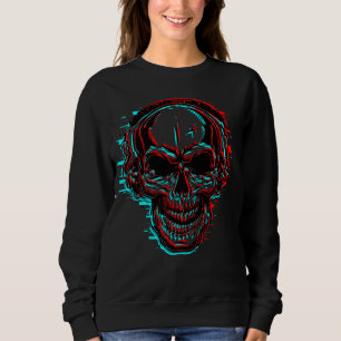 Music Skull Tee Musician Party Drummer Musician