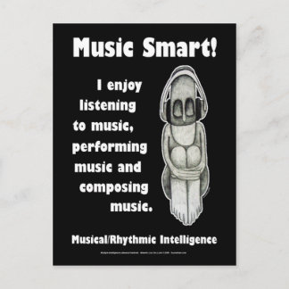 Music Smart - tom Vykort