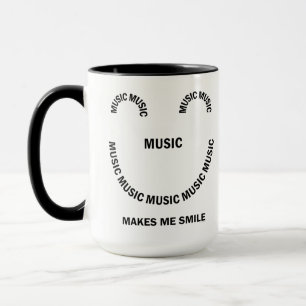 Music Smile Mugg