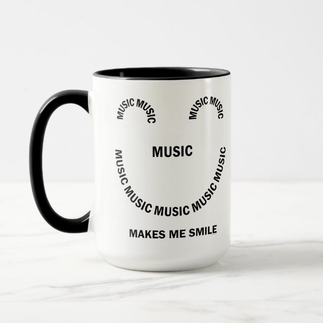 Music Smile Mugg (Vänster)