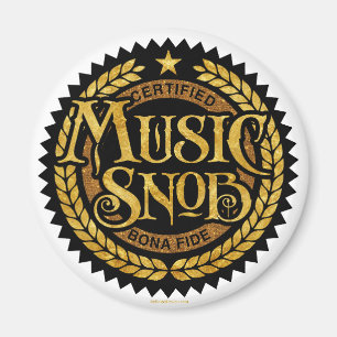 Music Snob - lustig musik älskare Magnet