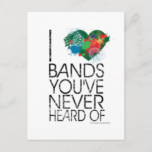 Music Snob Vykort