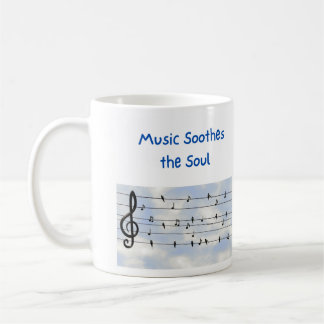 Music Soothes the Soul Kaffemugg