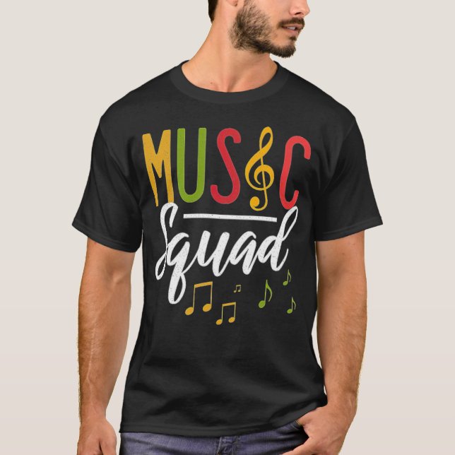 Music Squad alpaca alpaca - T Shirt (Framsida)