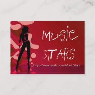 Music Stars Visitkort