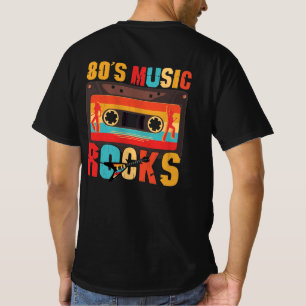 Music Sten - Vintage Retro Distress Eightie T Shirt