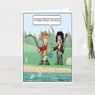 Music Streaming - unikt födelsedagskort Kort