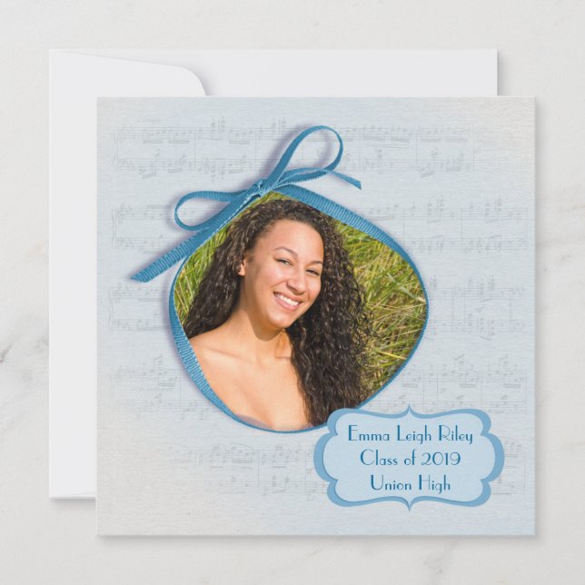 Music Studentfest Inbjudningar (Framsida)