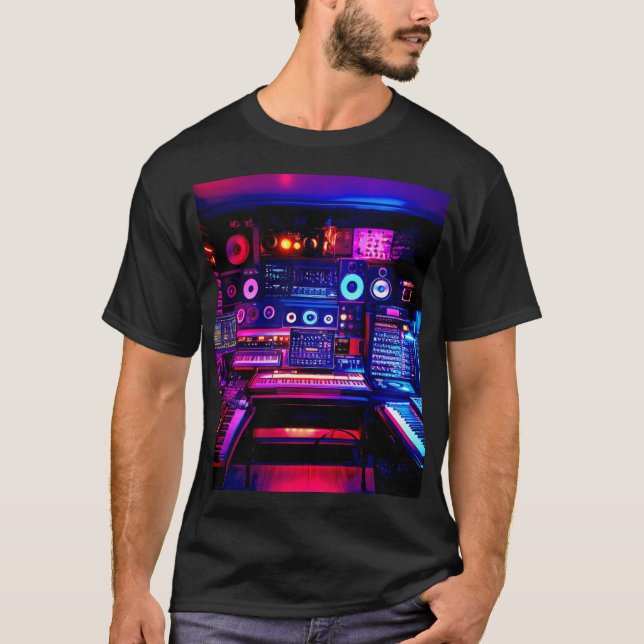 Music Studio T Shirt (Framsida)