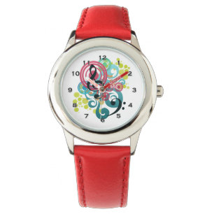 Music Swirl Kids Watch Armbandsur