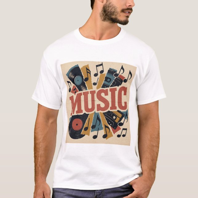 Music T Shirt (Framsida)