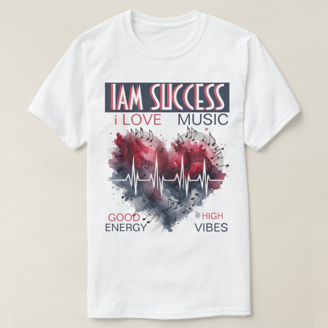 MUSIC T SHIRT (Design framsida)