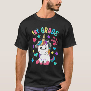 Music Teacher 1St Klass Back to school Unicorn T Shirt