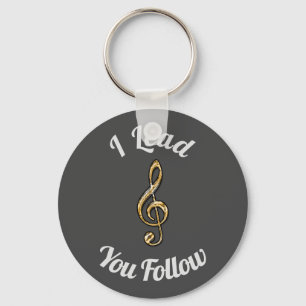 Music Teacher Apprecition Musik noter Tack Nyckelring