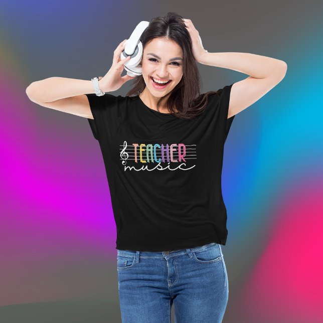 Music Teacher Back to school T Shirt (Skapare uppladdad)