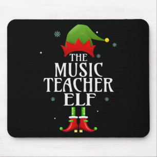 Music Teacher Elf Julafton Matching Family Group C Musmatta