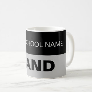 Music Teacher Gift | Anpassningsbar School Band Mu Kaffemugg