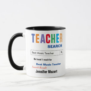 Music Teacher Gift Mugg
