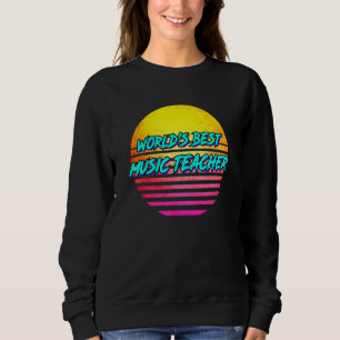 Music Teacher Idea Worlds Best Music Teacher T Shirt