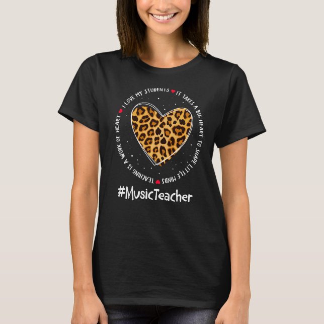 Music Teacher Squad Admin-utvärderingsvecka t Shirt (Framsida)