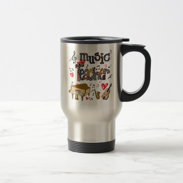 Music Teacher Sublication Design, Music Teacher Resemugg (Höger)