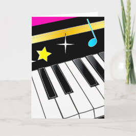 Music Teacher Tack Kort