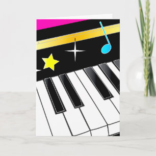 Music Teacher Tack Kort