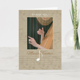 Music Teacher Tack Kort