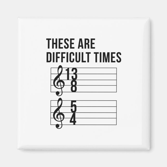 Music Teacher Times Magnet (Framsidan)