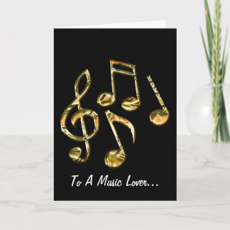MUSIC Theme Gift-samling Kort
