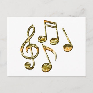 MUSIC Theme Gift-samling Vykort