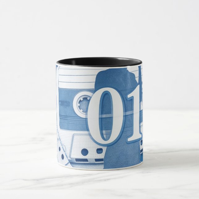 Music-Themed Long Sleeve Graphic Mugg (Center)
