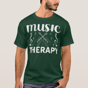 Music Therapy Musical Music 1986 T Shirt