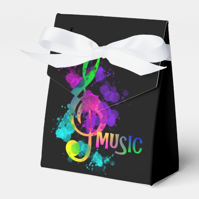 Music ThLED Firande Party Personlig Presentaskar (Framsidan Sidan)