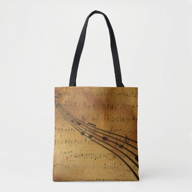 Music ThLED - Tote Bag Tygkasse (Framsida)