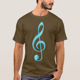 Music Treble Clef Piano Guitar T Shirt