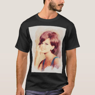 Music Vintage Claudia Actress Cardinale Coola Grap T Shirt