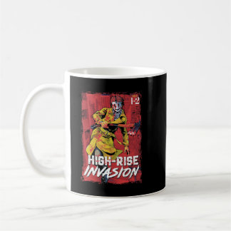 Music Vintage Retro High Anime Stiga upp Invasion  Kaffemugg