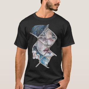 Music Vintage Retro Kate Bush Passande V-Nacke Hal T Shirt
