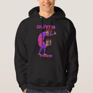 Music Vintage Retro Oliver Träd Merch Oliver Hund Hoodie