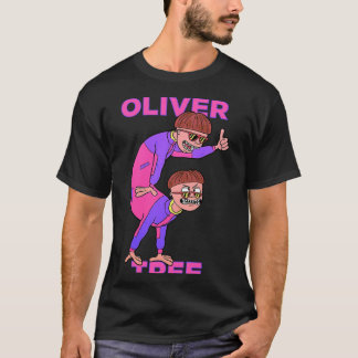 Music Vintage Retro Oliver Träd Merch Oliver Hund  T Shirt