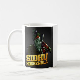 Music Vintage Sidhu Indian Moose Singer Wala Songw Kaffemugg