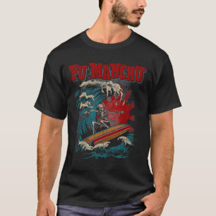 Music Vintage Sten Fu Band Manchu Coola Graphic Gi T Shirt