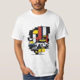 Música clásica de vegas vintage de coches 14 t shirt