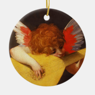 Musical Angel Vintage Julgransprydnad Keramik