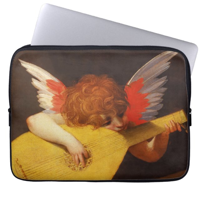 Musical Angel Vintage Laptop Fodral (Framsidan)