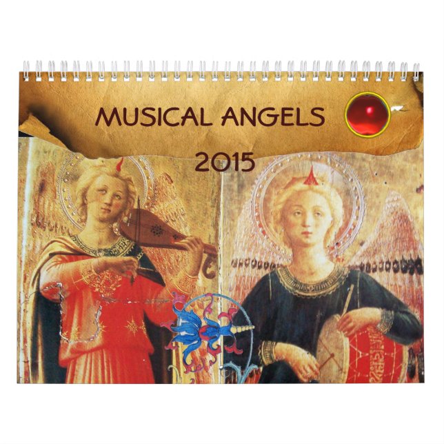 MUSICAL ÄNGLAR FINE ART-SAMLING 2015 KALENDER (Omslag)
