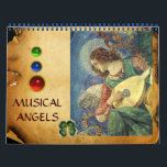 MUSICAL ÄNGLAR FINE ART-SAMLING    2017 KALENDER<br><div class="desc">Änglar skapar musik, klassisk Renaissance och guldsiga målningar för musikänglar med motiv för Florentine-blommigt och ljusröda 3D-stenar. Omslag: Fra Beato Angelico 1. Fra Beato Angelico 1437 , 2. Fra Beato Angelico 1437 3. Fra Beato Angelico 1432, 4. Fra Beato Angelico 1437 5. Melozzo Da Forli 1480 , 6. Simone Martini...</div>