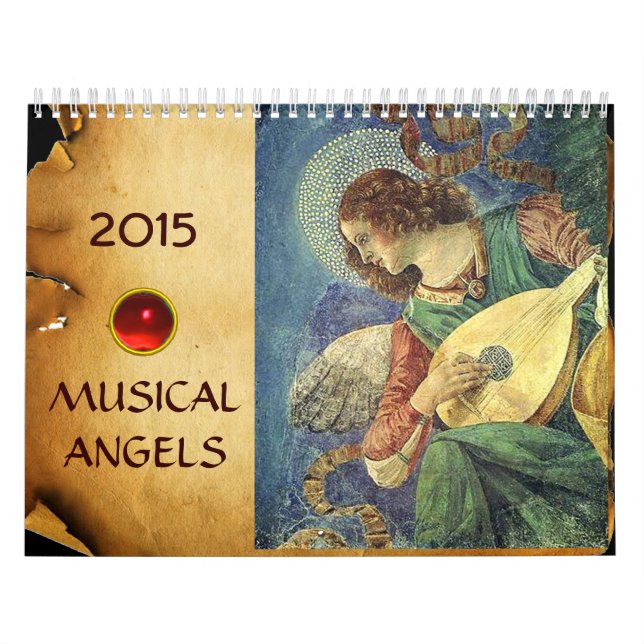 MUSICAL ÄNGLAR FINE ART-SAMLING 2017 KALENDER (Omslag)